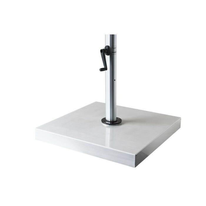 Plattensockel mit Abdeckhaube