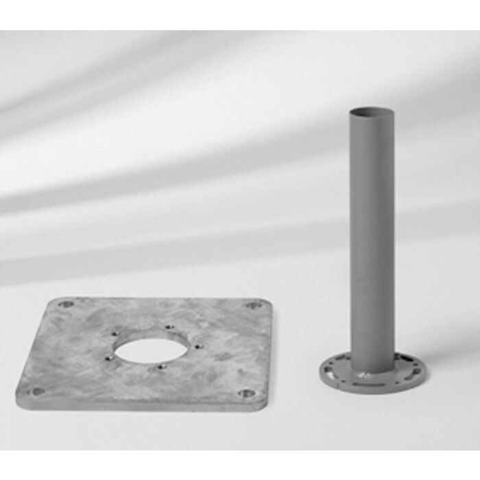 Glatz Standrohr M4, P+ Stahl graphitgrau