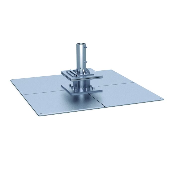 May Albatros Standplatte AZ256 mit Klappscharnier 