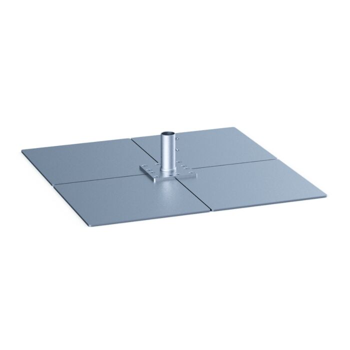 May Standplatte mit Ankerhülsenoberteil 213kg