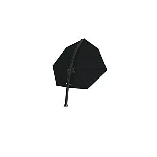 Umbrosa ICARUS UX Full Black 300cm Design Sonnenschirm