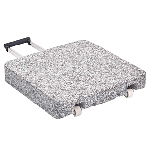 Glatz Granitsockel Z 55 kg, mit Rollen und ausziehbaren Handgriff