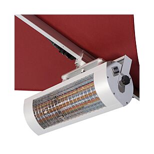 May Infrarotheizstrahler 1400W mit  Schalter und W-May Stecker