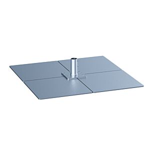 May Standplatte mit Ankerhülsenoberteil 213kg