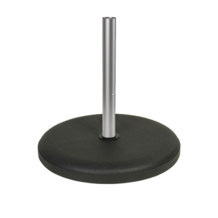 Umbrosa runder Betonsockel schwarz 40kg