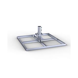 May Schattello Standrahmen mit Stellscharnier und  Ankerhülsen-Oberteil SZ150