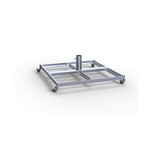 May Schattello Standrahmen fahrbar (für 2 Sätze Betonplatten)