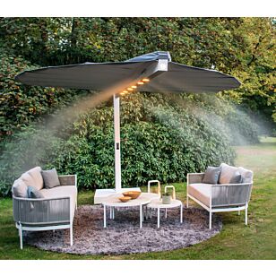 Heatsail LEAF Luxus Schirm / Schattenlösung mit optionalem Kühlystem / Beleuchtung & Heizung