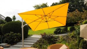 Quadratischer Schirm