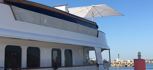 Sonnenschirme für Küste und maritimen Einsatz