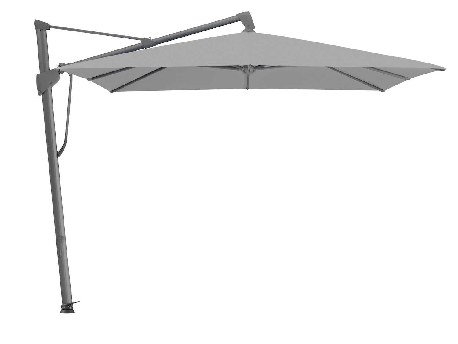 Genießen Sie den Schatten in Stil und Flexibilität mit Glatz Seitenmastschirmen