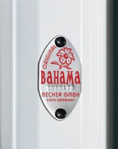 Bahama Seriennummer (Plakette alt)
