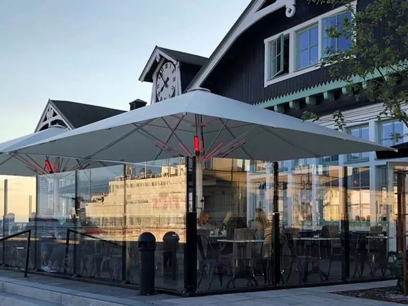 SunLiner - ClickitUp® Windschutzwand