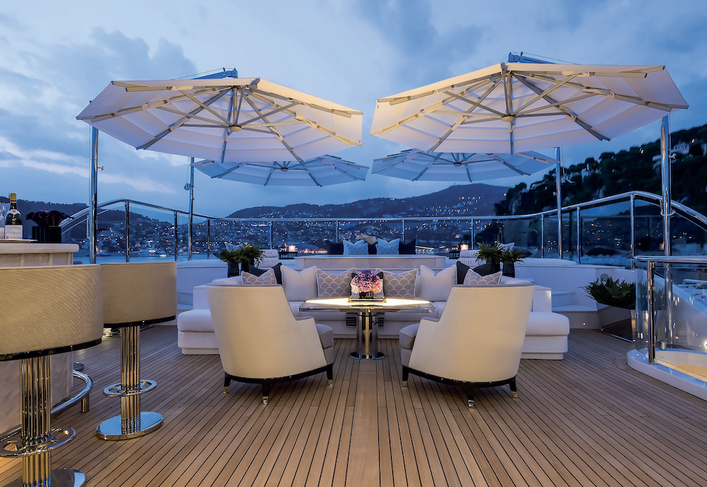 Sonnenschirme für Boote, Yachten