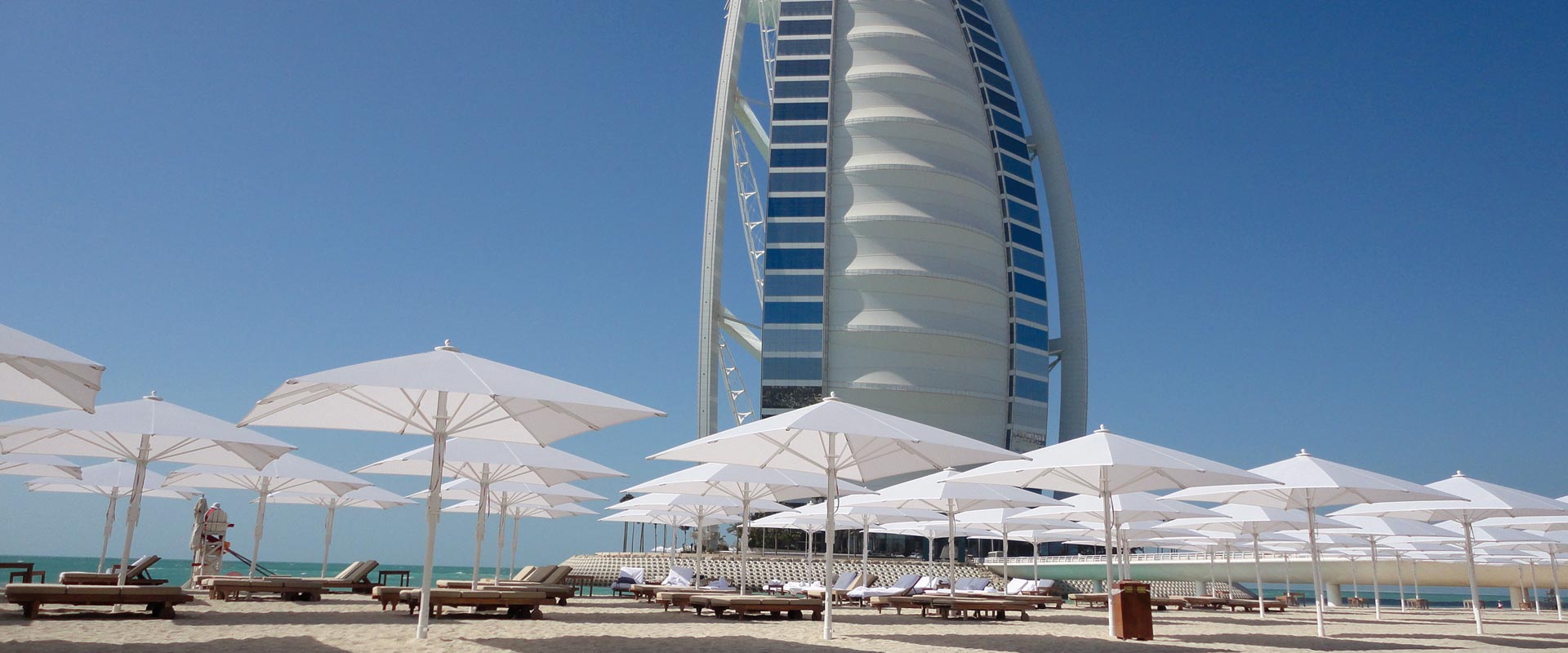 Sonnenschirme fuer das Hotelgewerbe