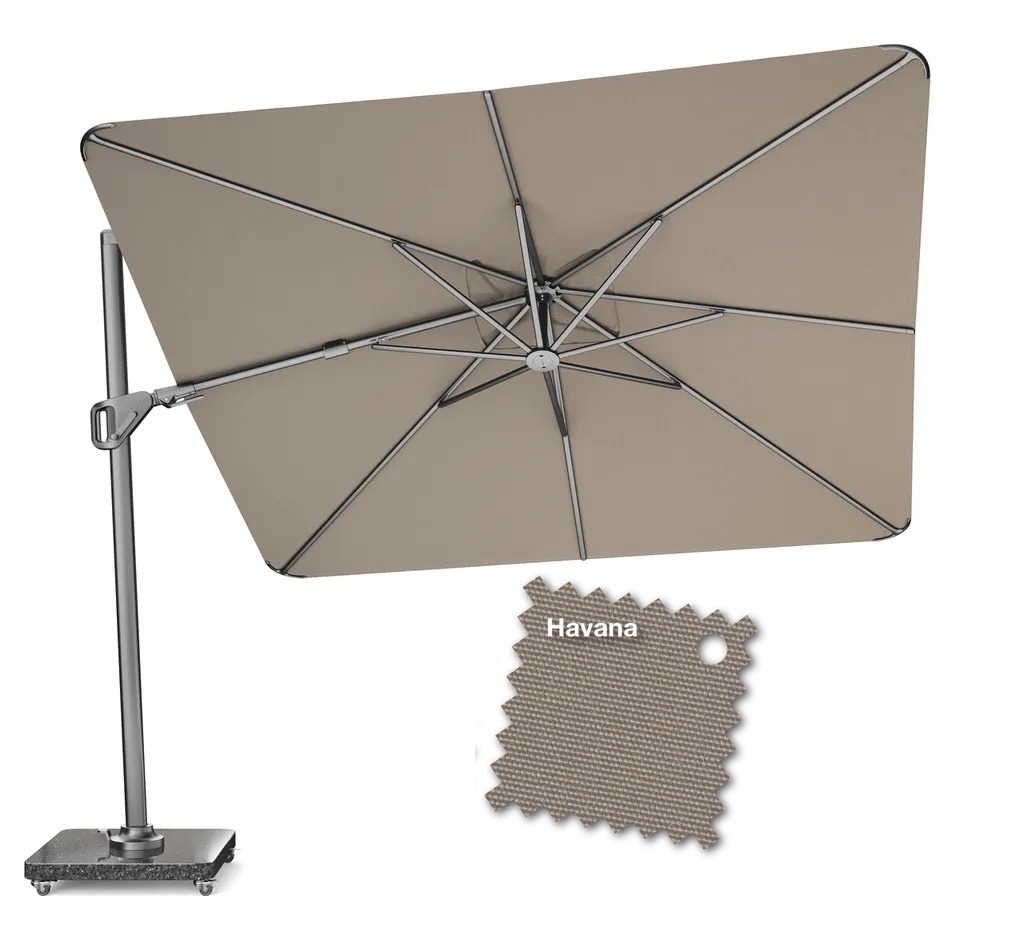 Stoffklasse 4 Premium + Gestellfarbe Anthrazite / Bespannung Havanna