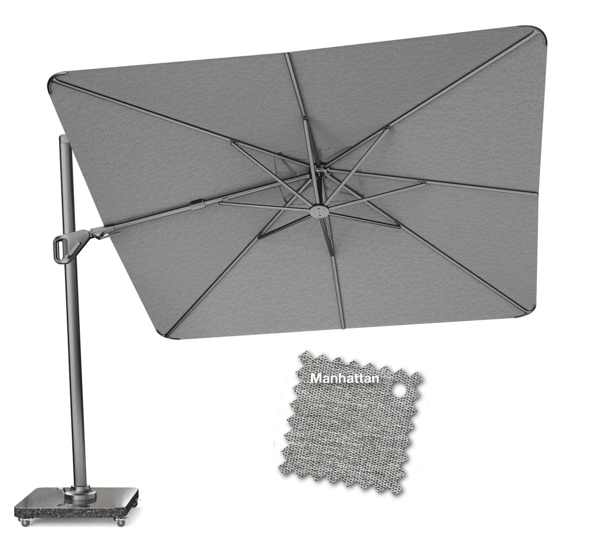 Stoffklasse 4 Premium + Gestellfarbe Anthrazite / Bespannung Manhattan