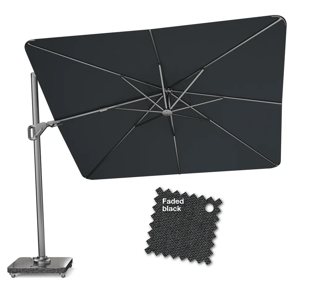 Stoffklasse 4 Premium + Gestellfarbe Anthrazite / Bespannung Faded Black