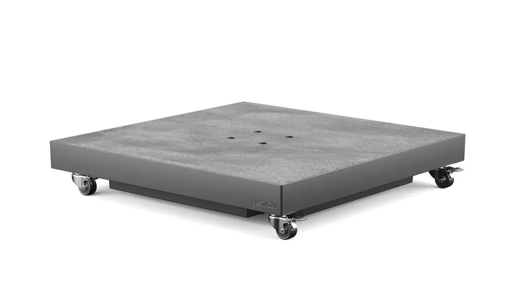 Sockel zum selber befüllen + Caramica anthracite zum selbstbefüllen (ohne den Sand)