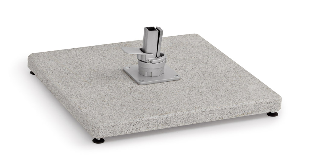 Bodenplatte standard + Granit grau